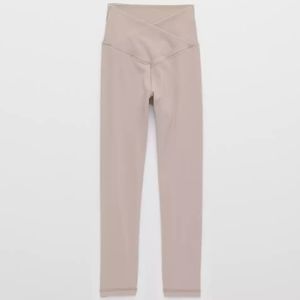 Aerie Offline Cropped Crossover Leggings